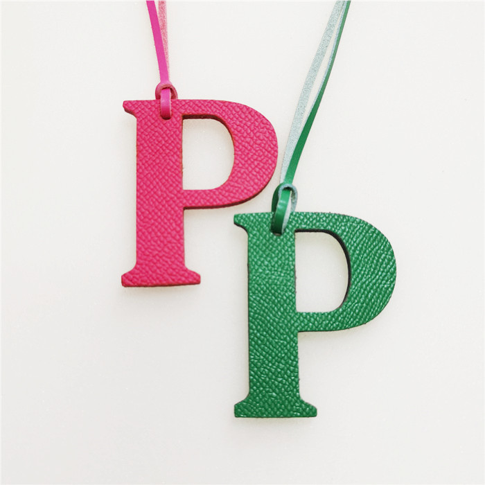 Women Accessories Name In English - English Letter P Alphabet Cowhide Pu