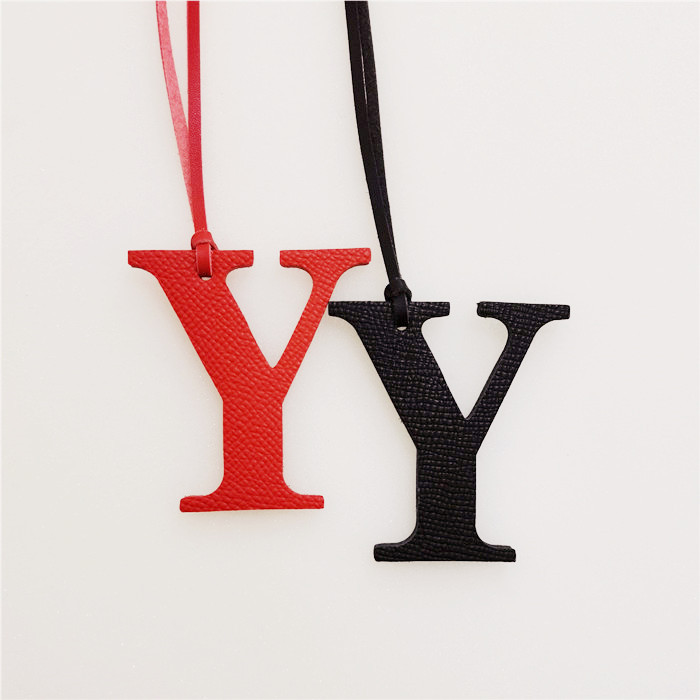 Women Accessories Name In English - English Letter Y Alphabet Cowhide Pu