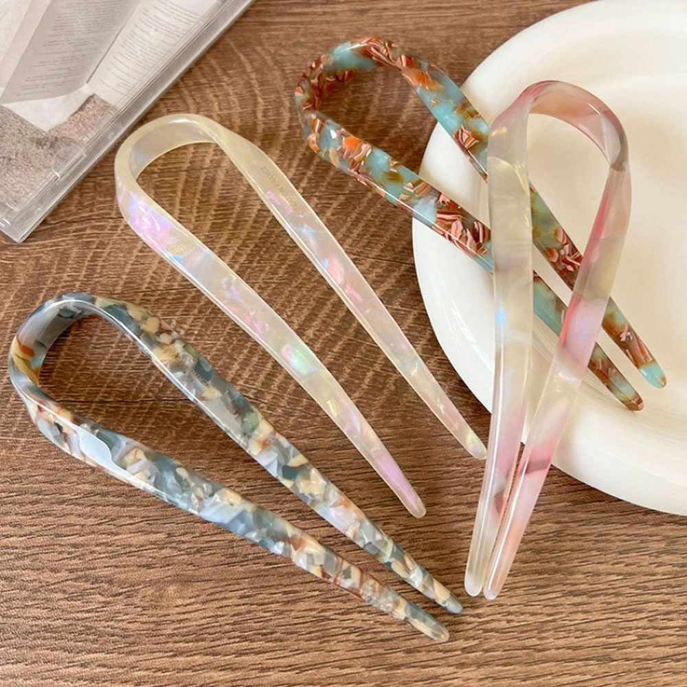 Women Accessories Trending - Retro U-shaped hairclip for women elegant
