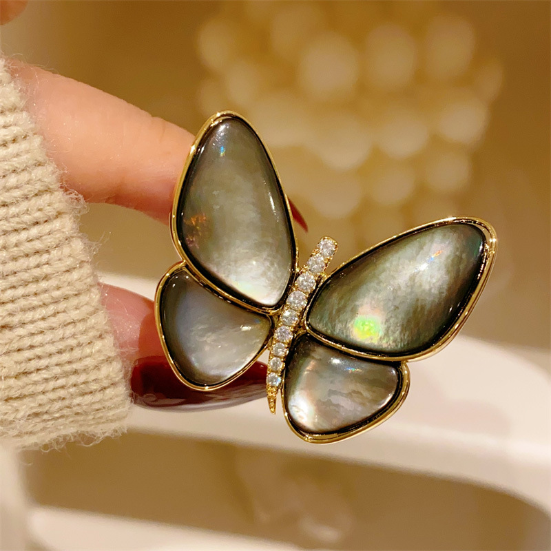 Women Jewelry Accessories For Black Dress - Butterfly Brooches For Women Gold Plated