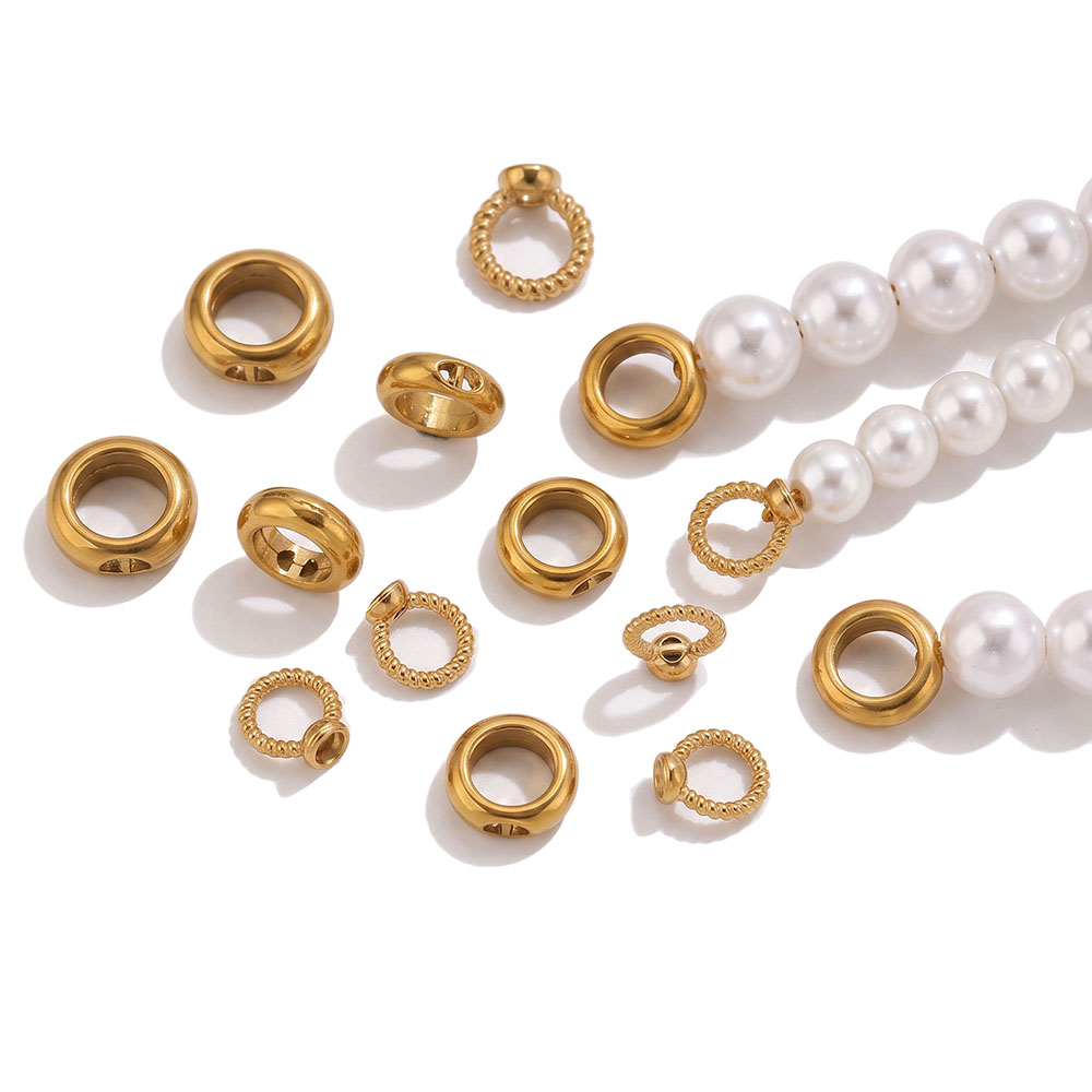 Women Accessories Bracelet - 20pcs 18K Stainless Steel 2 Holes