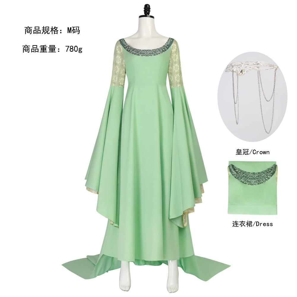 Women Accessories Trending - Halloween Costumes Arwen Cosplay Costume The