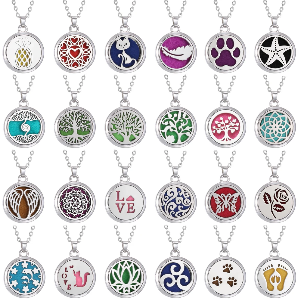 Women'S Essential Accessories - 10pcs/lot Aromatherapy Stainless Steel Essential Oil