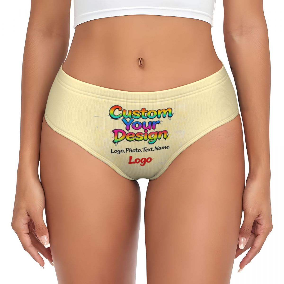 Women Accessories Logo Design - Custom Women Your Design Logo Panties