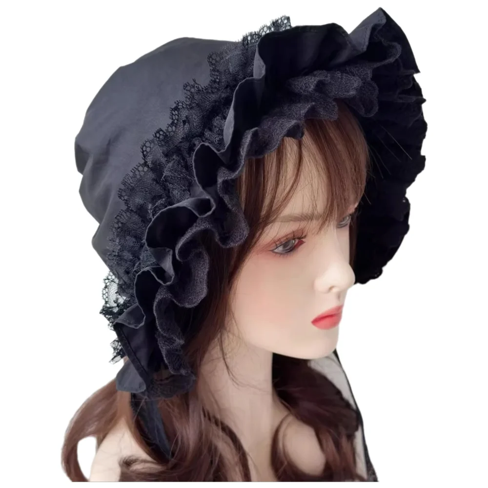 Women'S Vintage Accessories - French Sweet Vintage Minimalist BB Bonnet