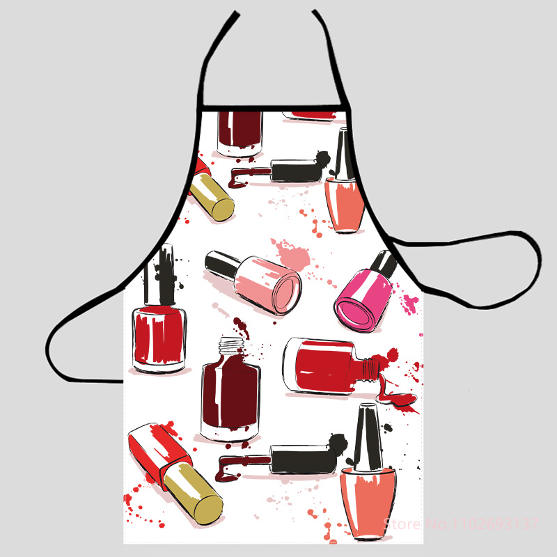 Women Accessories Logo Design - Fashion Design Nail Polish Apron Store