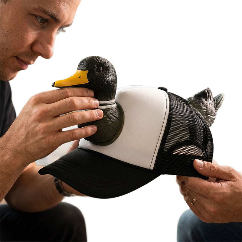 Women'S Accessories Go Outdoors - Creative Wild Duck Trucker Hat Unique