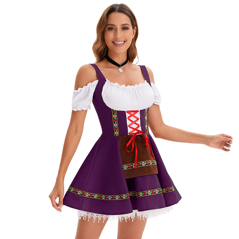 Women'S Vacation Accessories - Women German Bavarian Traditional Dirndl Dress