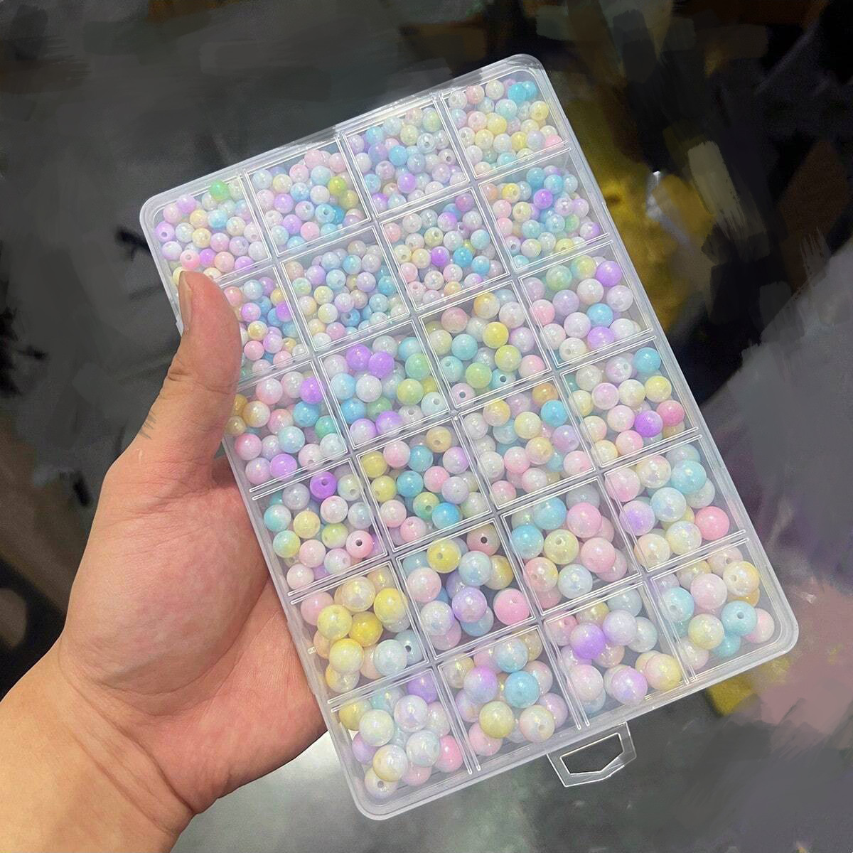 800pcs/24 grid set box 6mm/8mm - Women Accessories Bracelet review and price