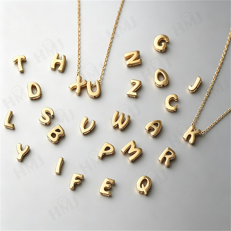 Letter Necklace S925 Silver Pl - Women Accessories Name In English review and price