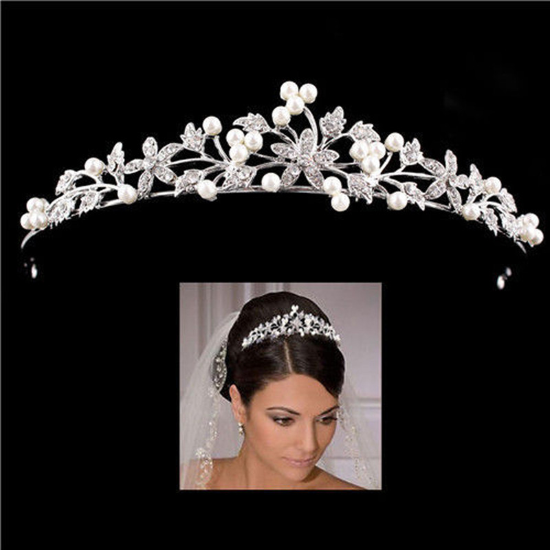 Crystal Wedding Bridal Tiara H - Women Accessories Trending review and price