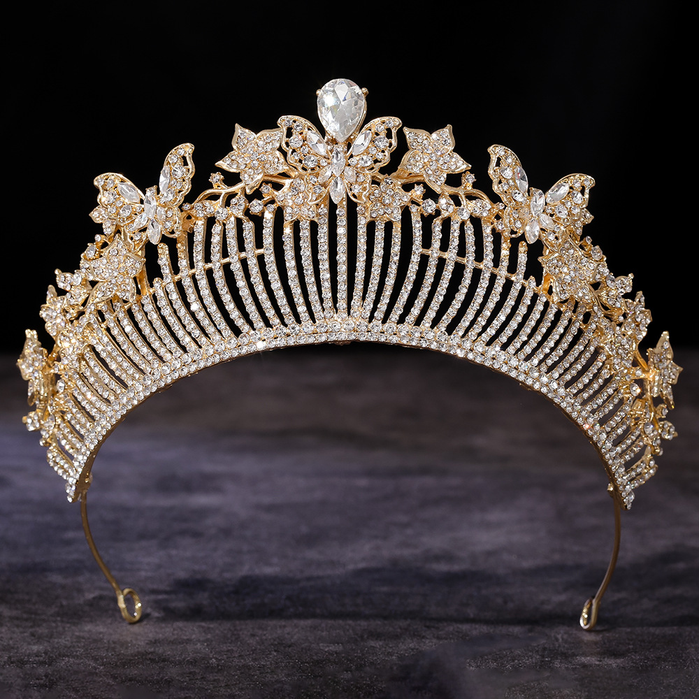 Alloy Lotus Crown Headpiece fo - Women Accessories For Wedding review and price