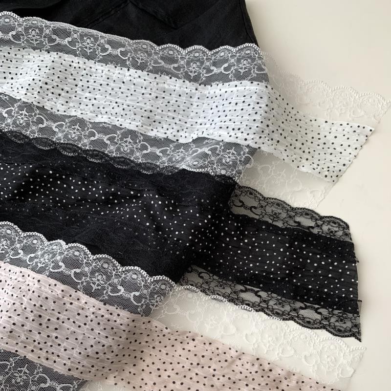 French Retro Long Stripe Polka - Women'S Korean Accessories review and price