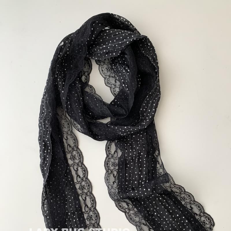 French Retro Long Stripe Polka - Women'S Korean Accessories review and price