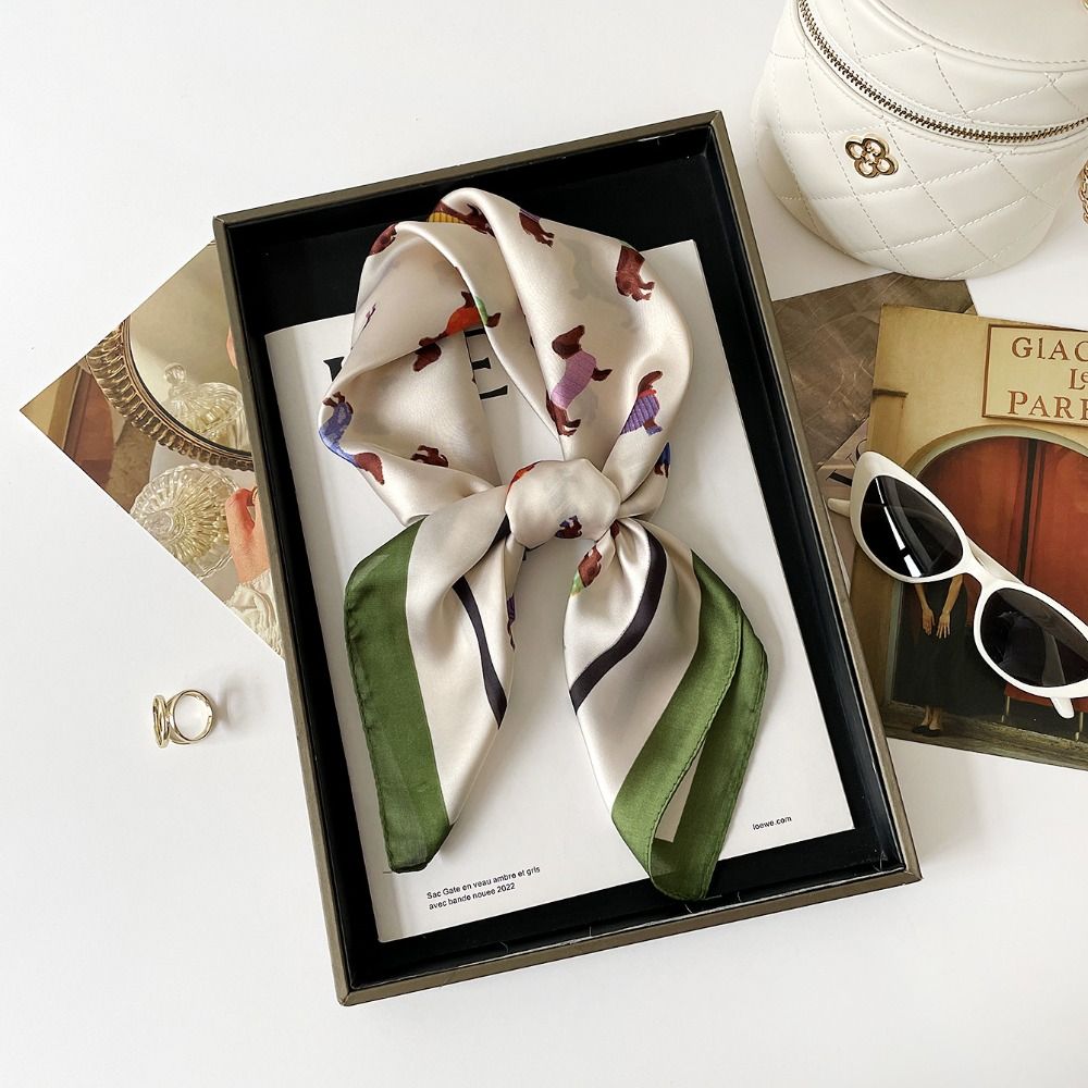 Printed Dachshund Print Print  - Women'S Korean Accessories review and price