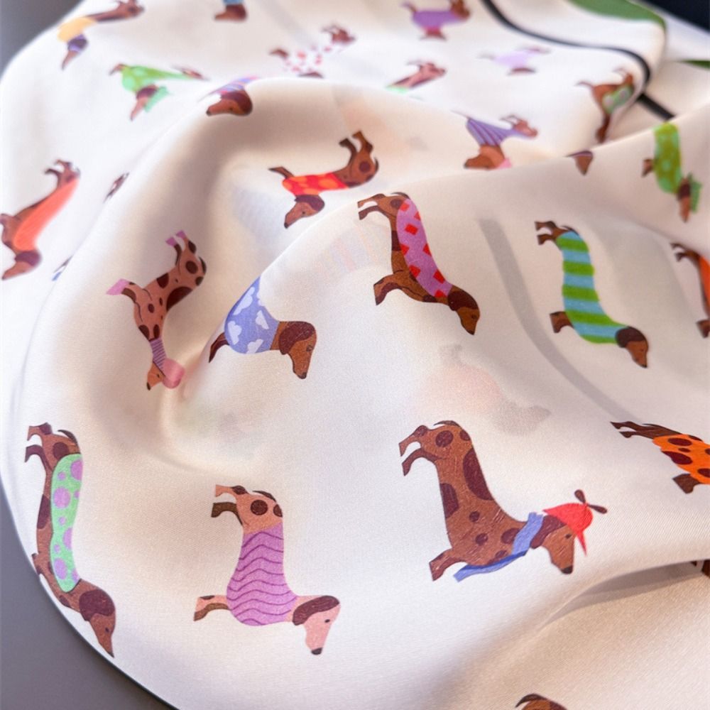 Printed Dachshund Print Print  - Women'S Korean Accessories review and price
