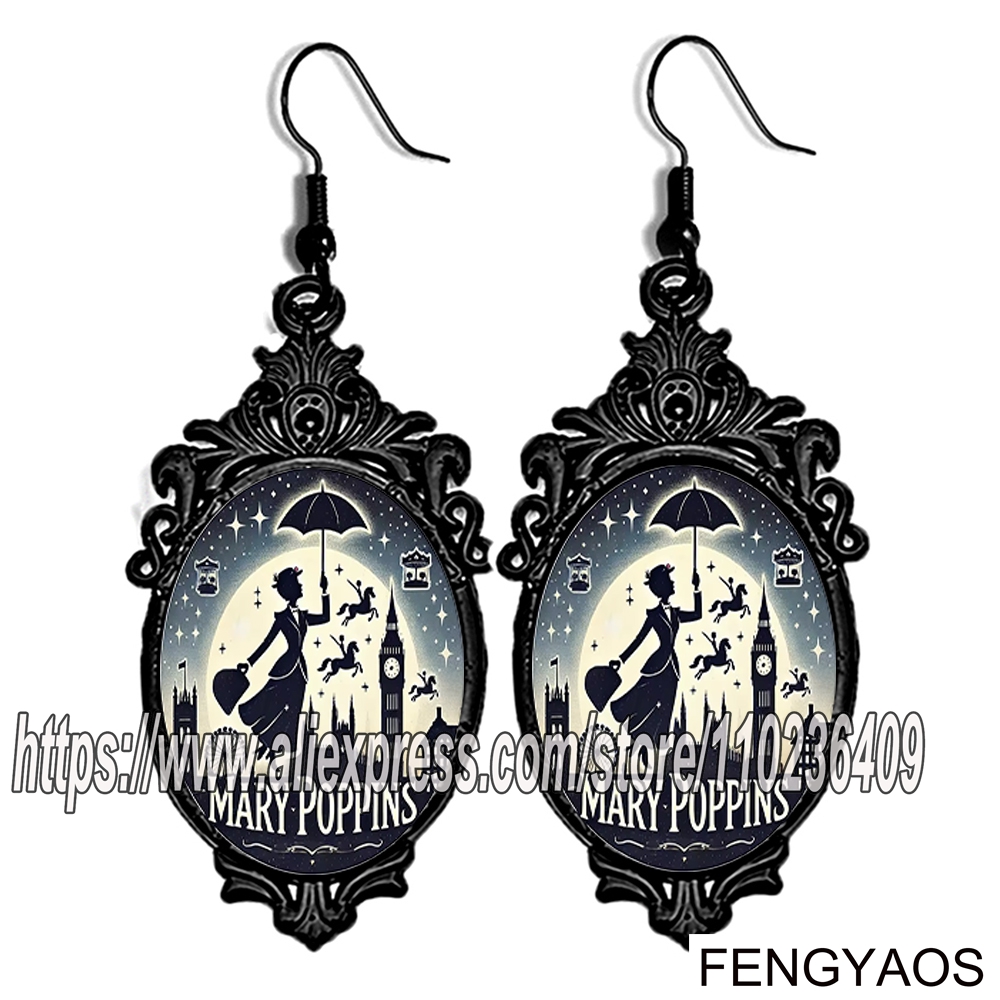 New Black Mary Poppins Dangle  - Women Jewelry Accessories For Black Dress review and price