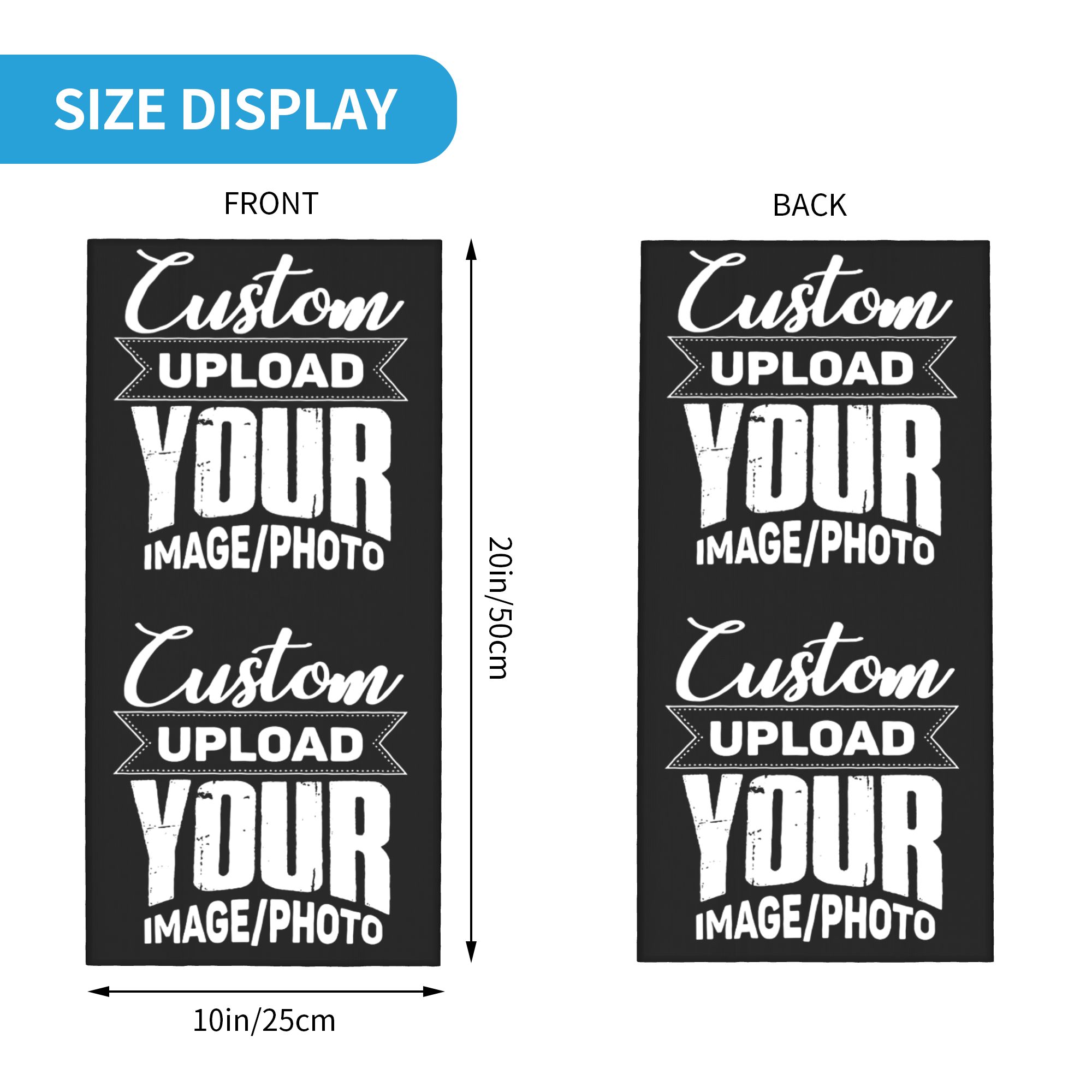 Custom Your Design Here Bandan - Women Accessories Logo Design review and price