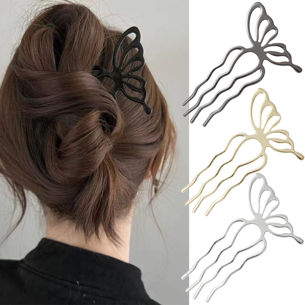 Korean Butterfly U Shape Hair  - Women'S Korean Accessories review and price