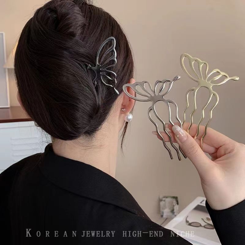 Korean Butterfly U Shape Hair  - Women'S Korean Accessories review and price