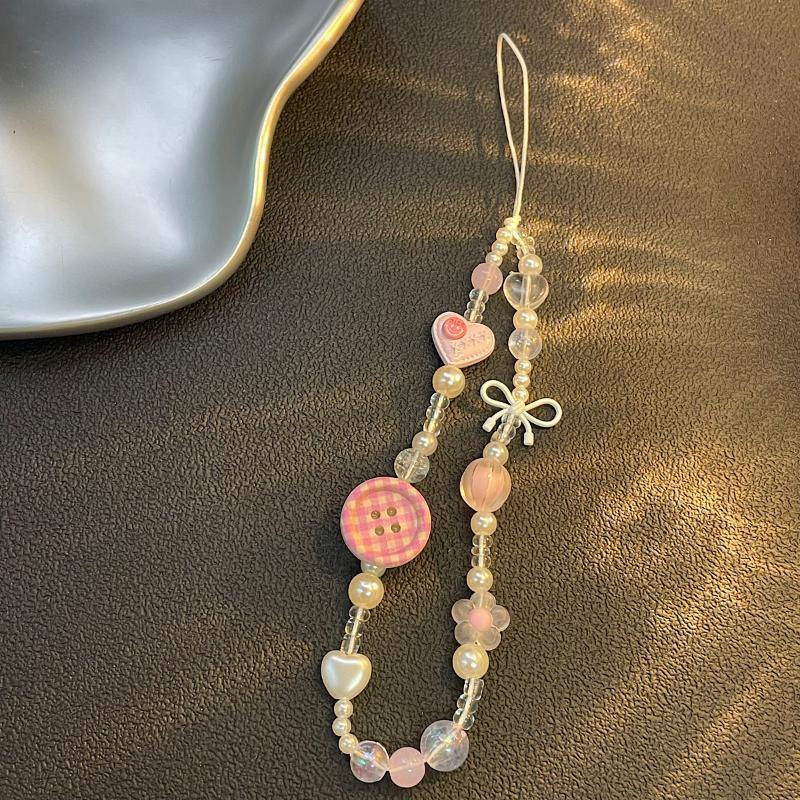 Cute Korean Pink Button 3D Bea - Women'S Korean Accessories review and price