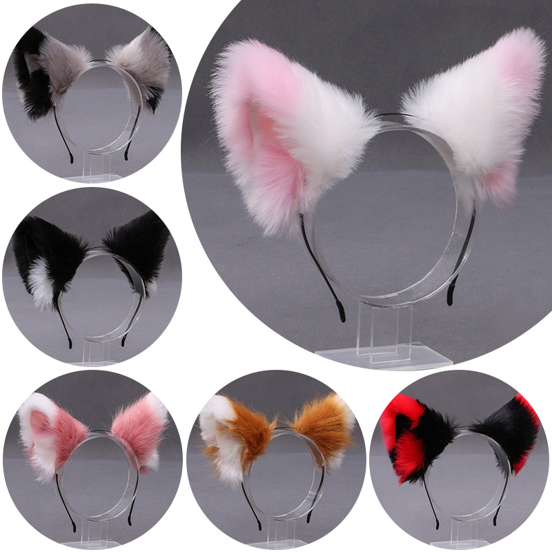 Fluffy Fox Cat Ear Plush Headb - Women Accessories Earrings review and price