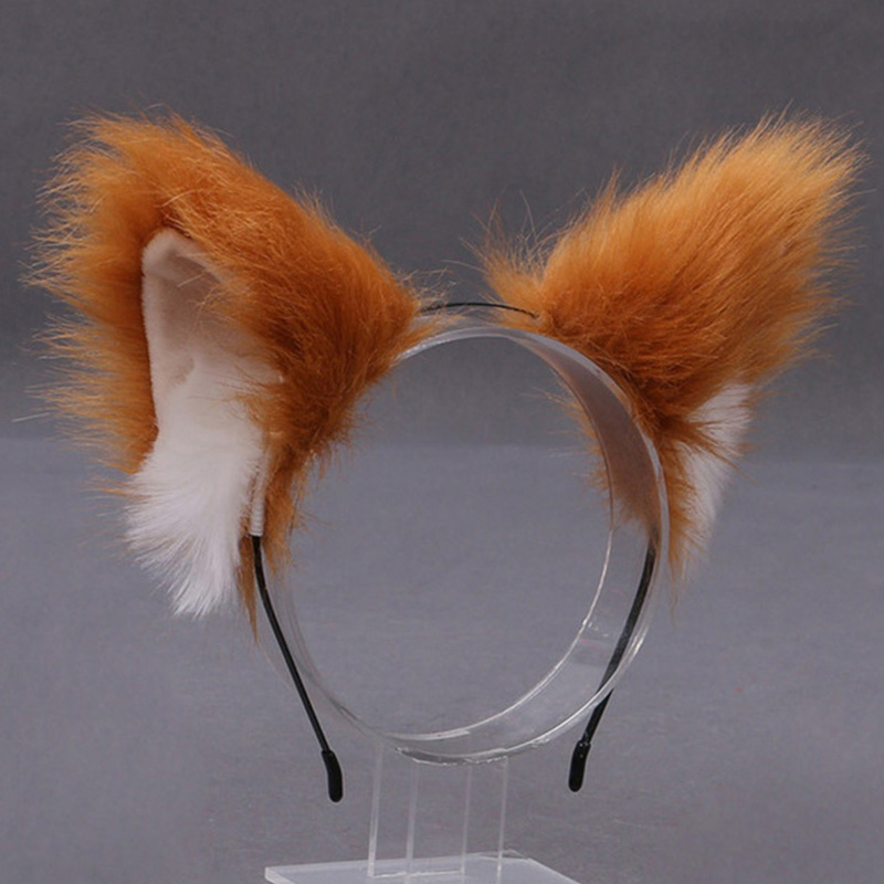 Fluffy Fox Cat Ear Plush Headb - Women Accessories Earrings review and price