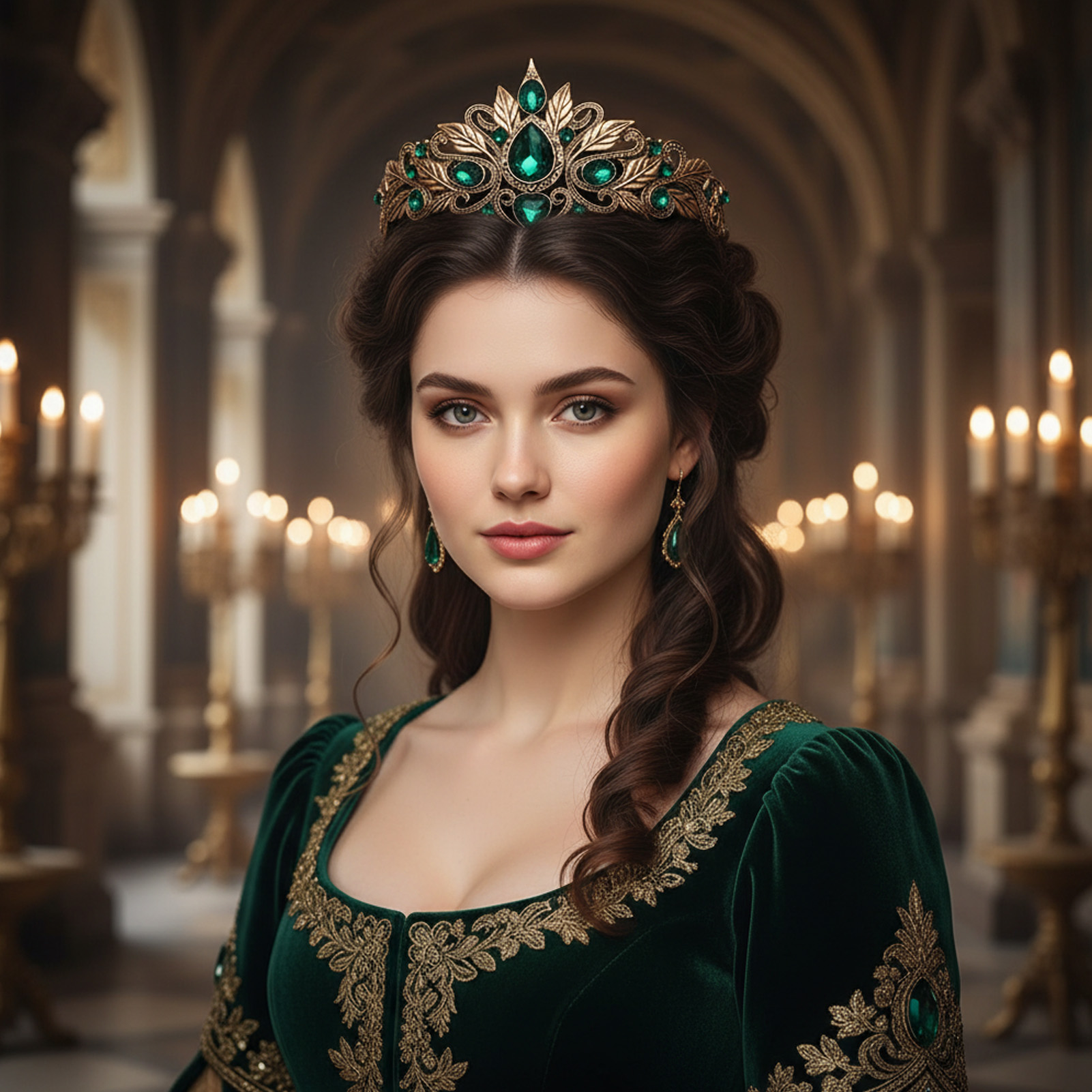 Baroque Style Round Tear Drop  - Women Accessories For Wedding review and price