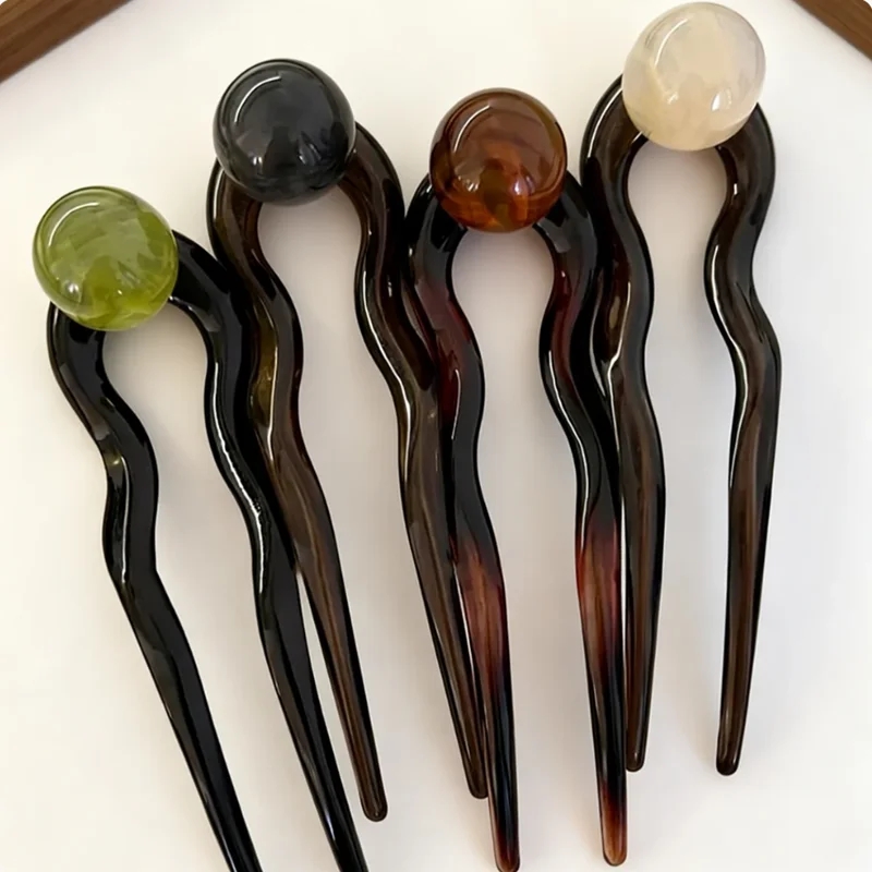 Fashion Colored Pearl U-Shaped - Women Accessories Trending review and price