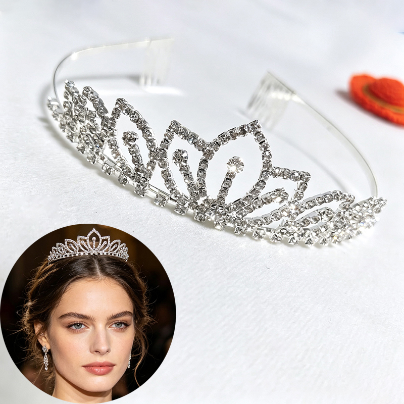 Silver Color Sparkling Rhinest - Women'S Vintage Accessories review and price