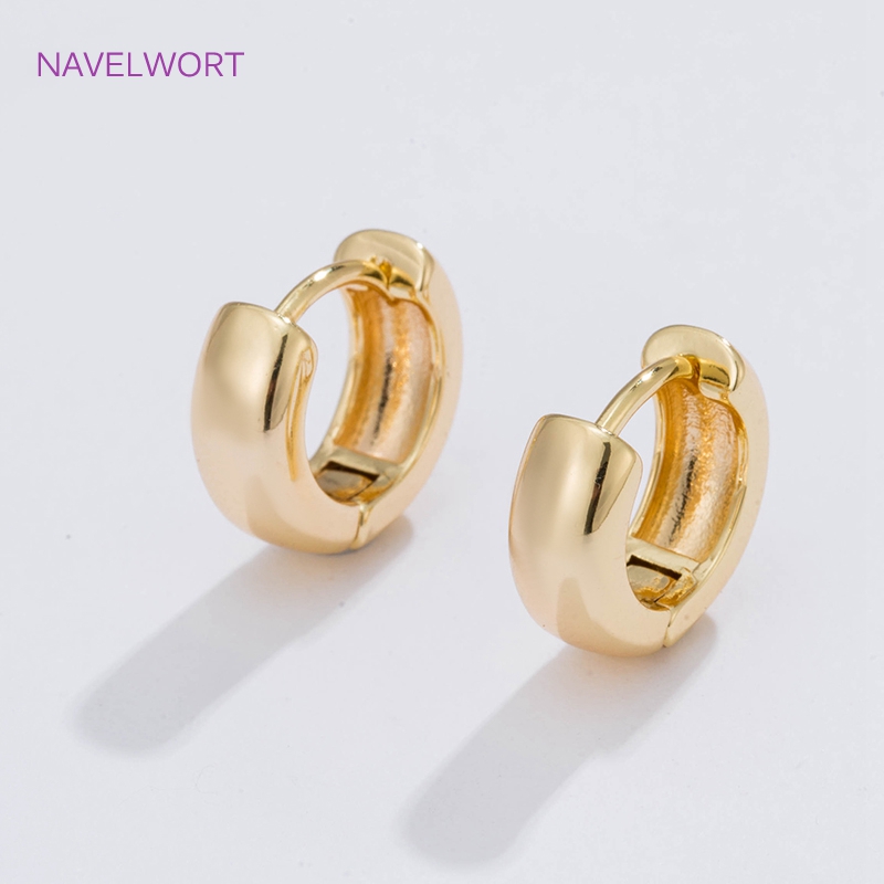 6 Sizes Gold Plated Circle Hoo - Women Accessories Earrings review and price