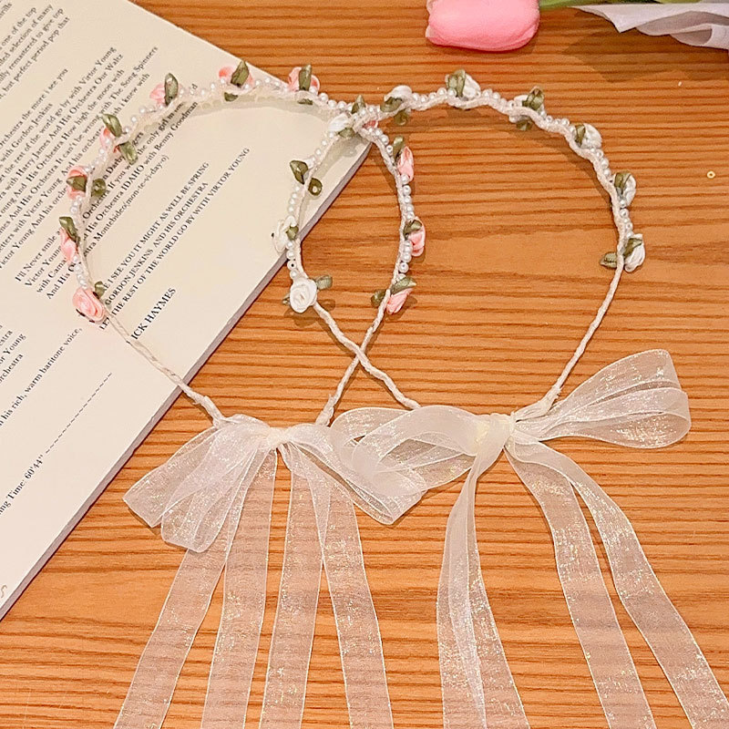 Pearl flower satin hairband ad - Women'S Accessories Go Outdoors review and price
