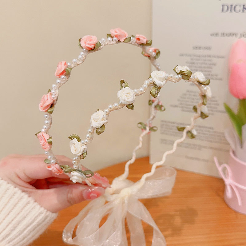 Pearl flower satin hairband ad - Women'S Accessories Go Outdoors review and price