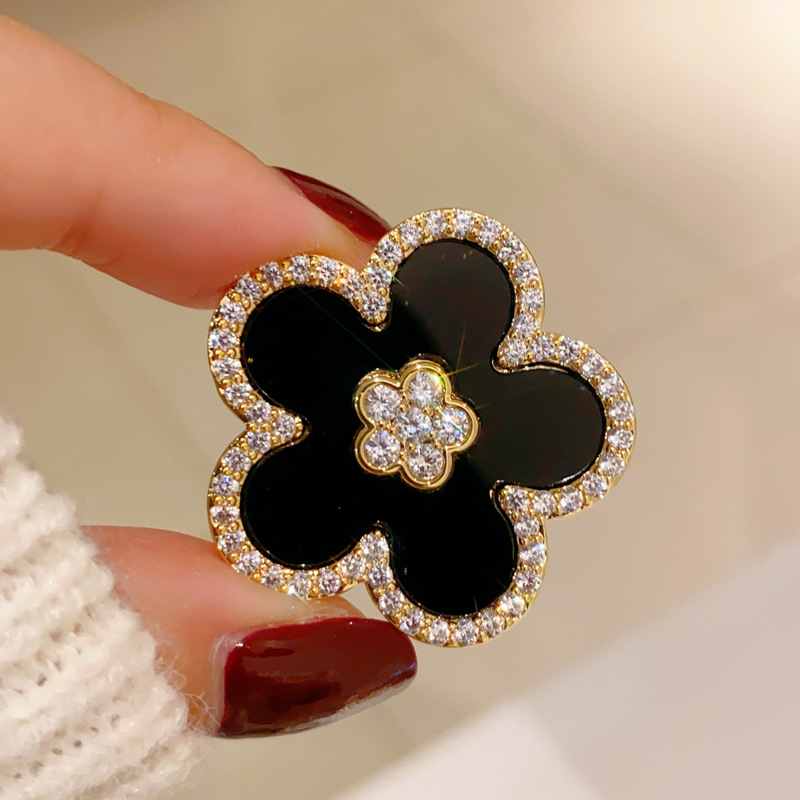 Black Flower Brooches For Wome - Women Jewelry Accessories For Black Dress review and price