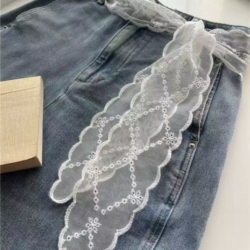 Sweet White Lace Belt for Wome - Accessories Woman review and price