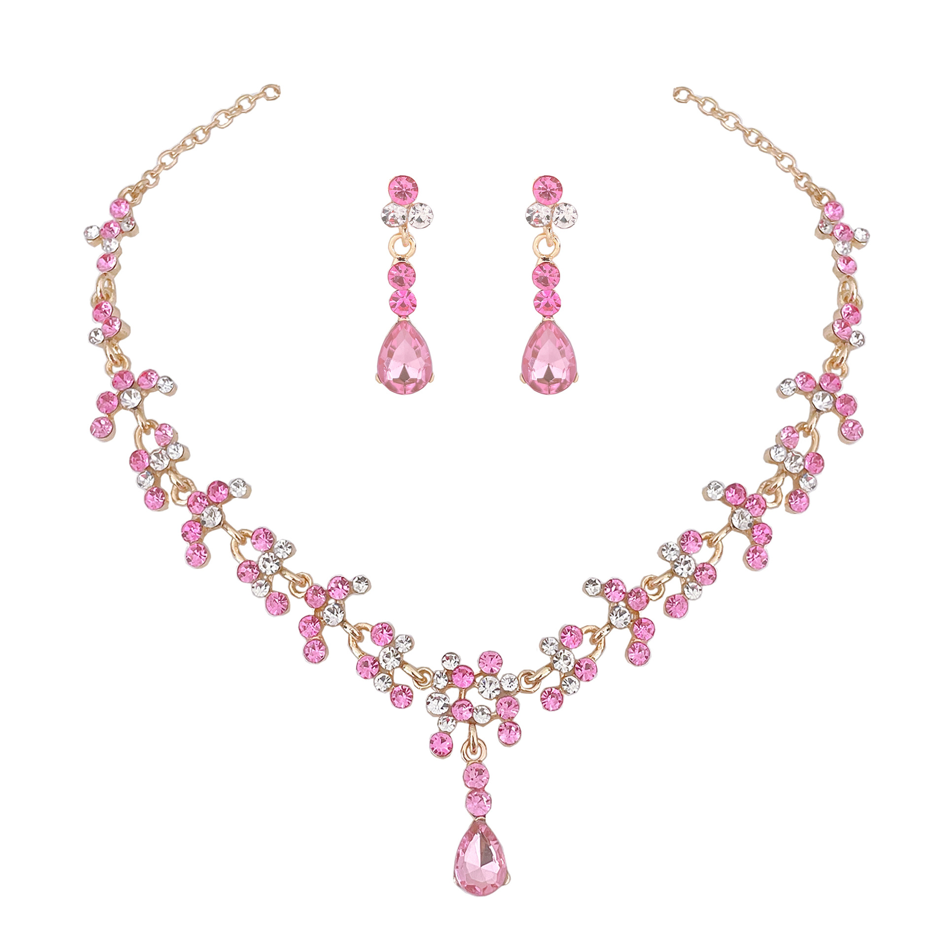 Baroque Pink Purple Crystal Br - Women Jewelry Accessories For Black Dress review and price