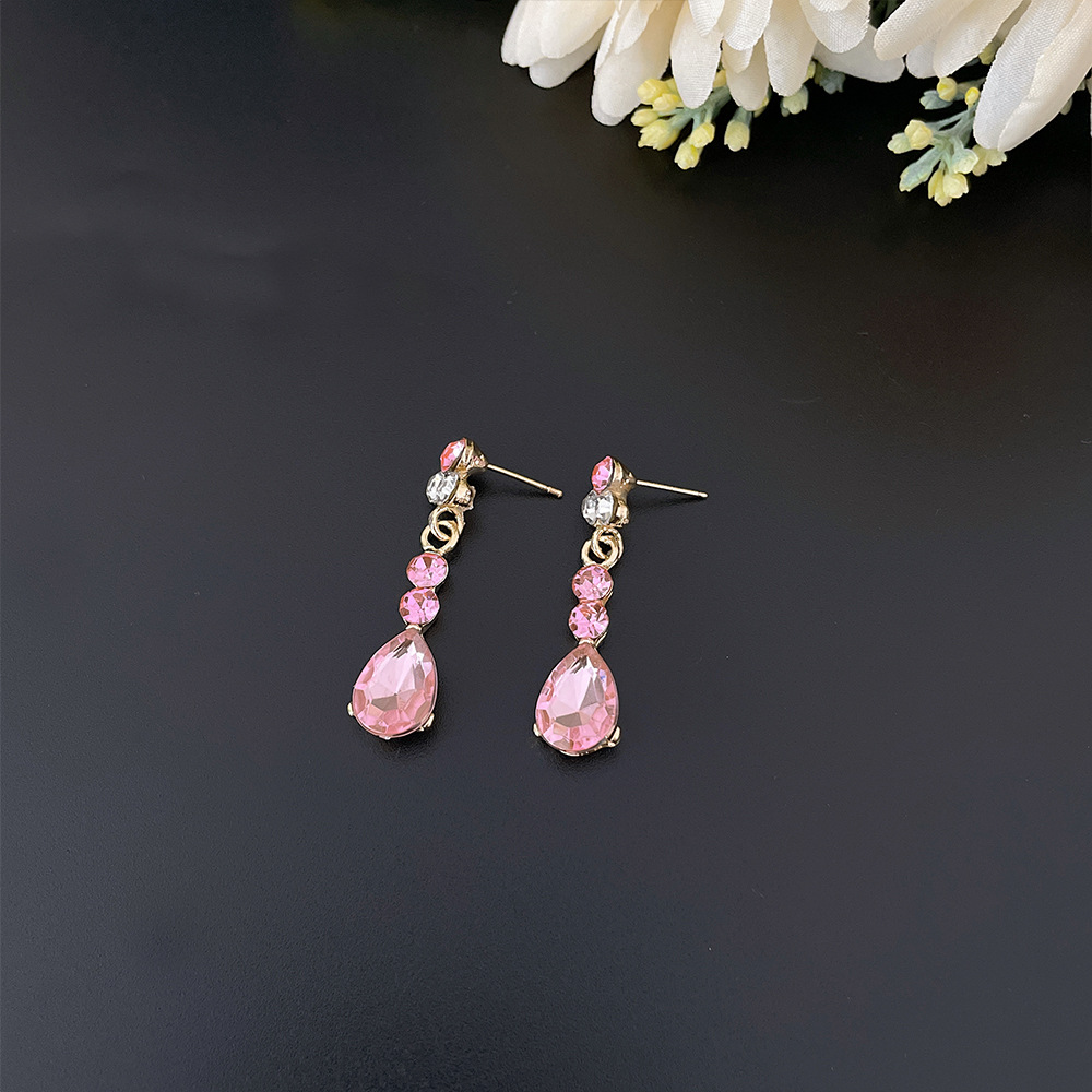 Baroque Pink Purple Crystal Br - Women Jewelry Accessories For Black Dress review and price
