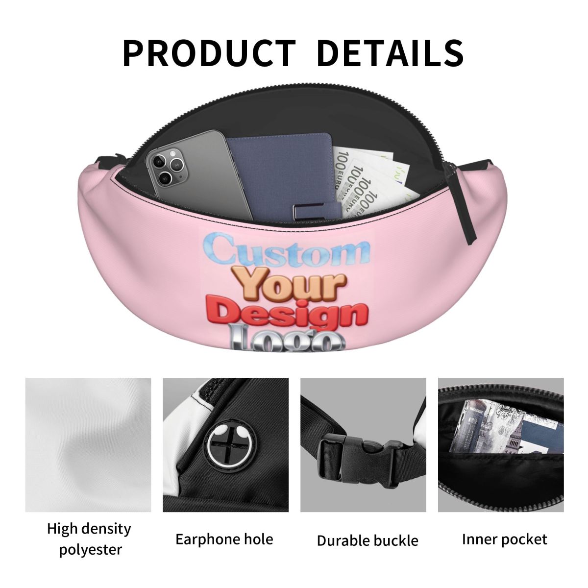 Custom Your Design Logo Fanny  - Women Accessories Logo Design review and price