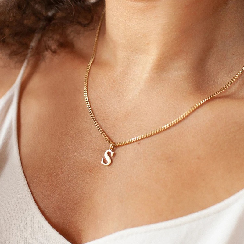 DIY Cut English Alphabet Neckl - Women Accessories Name In English review and price