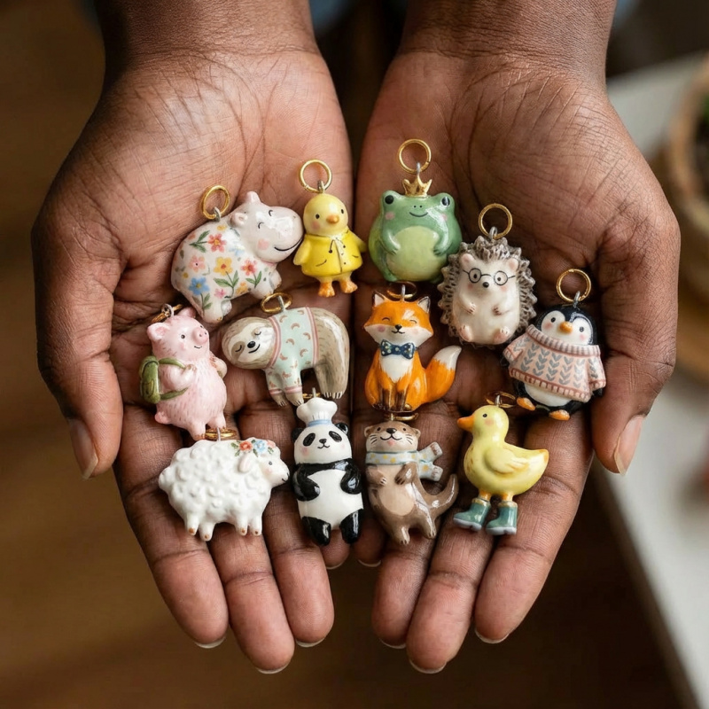Cute Animal Pendant Hippo Frog - Women Accessories Bracelet review and price