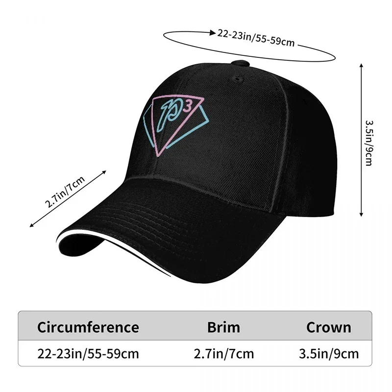 New P3 Logo Baseball Cap Black - Women Accessories Logo Design review and price