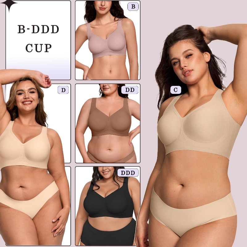 Plus Size Wireless Jelly Bra W - Accessories Woman review and price