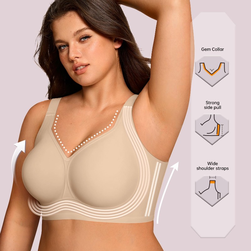 Plus Size Wireless Jelly Bra W - Accessories Woman review and price