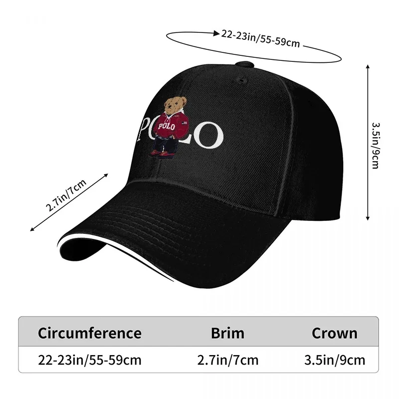 New BEAR LOGO BLACK BASEBALL C - Women Accessories Logo Design review and price