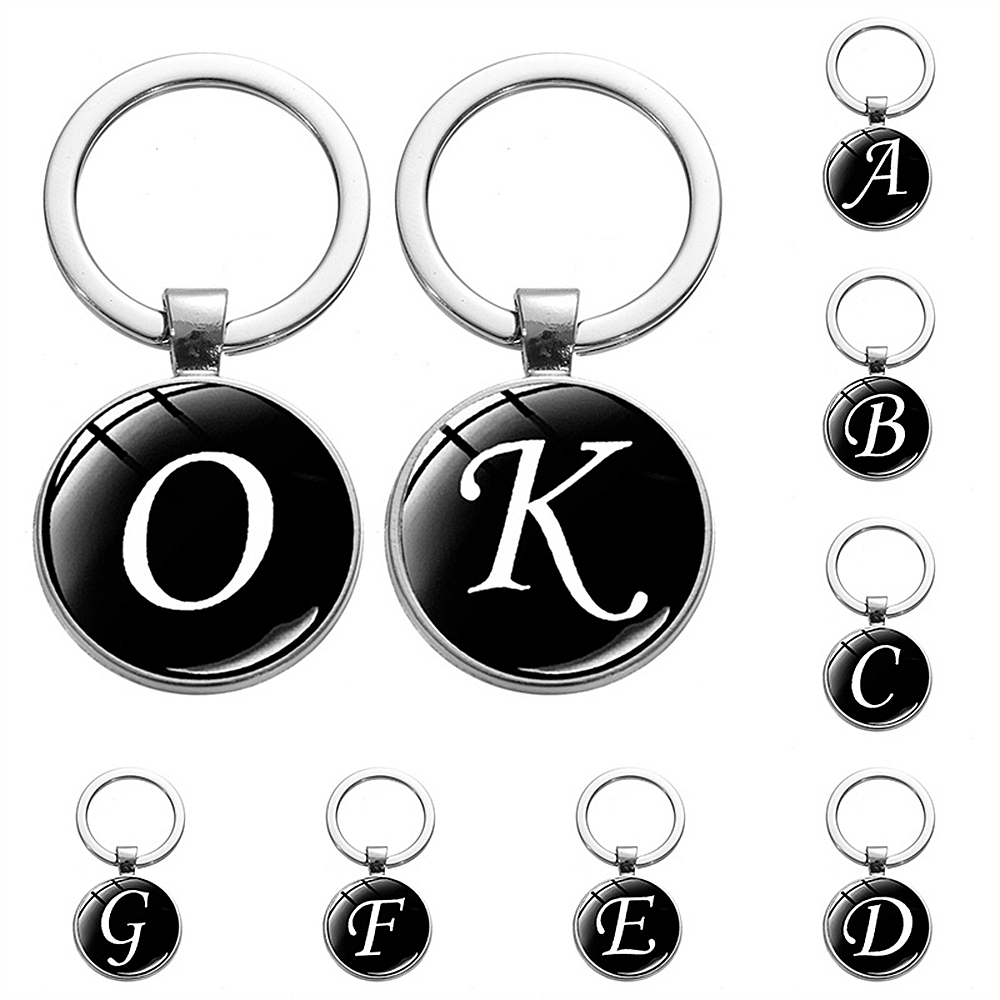 A-Z Initial Name Keychain For  - Women Accessories Name In English review and price