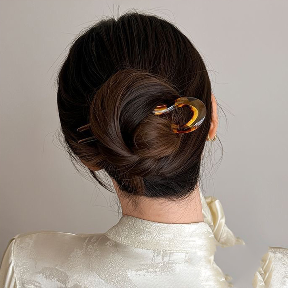 U-Shaped Hair Fork Fashion Tor - Women Accessories Trending review and price