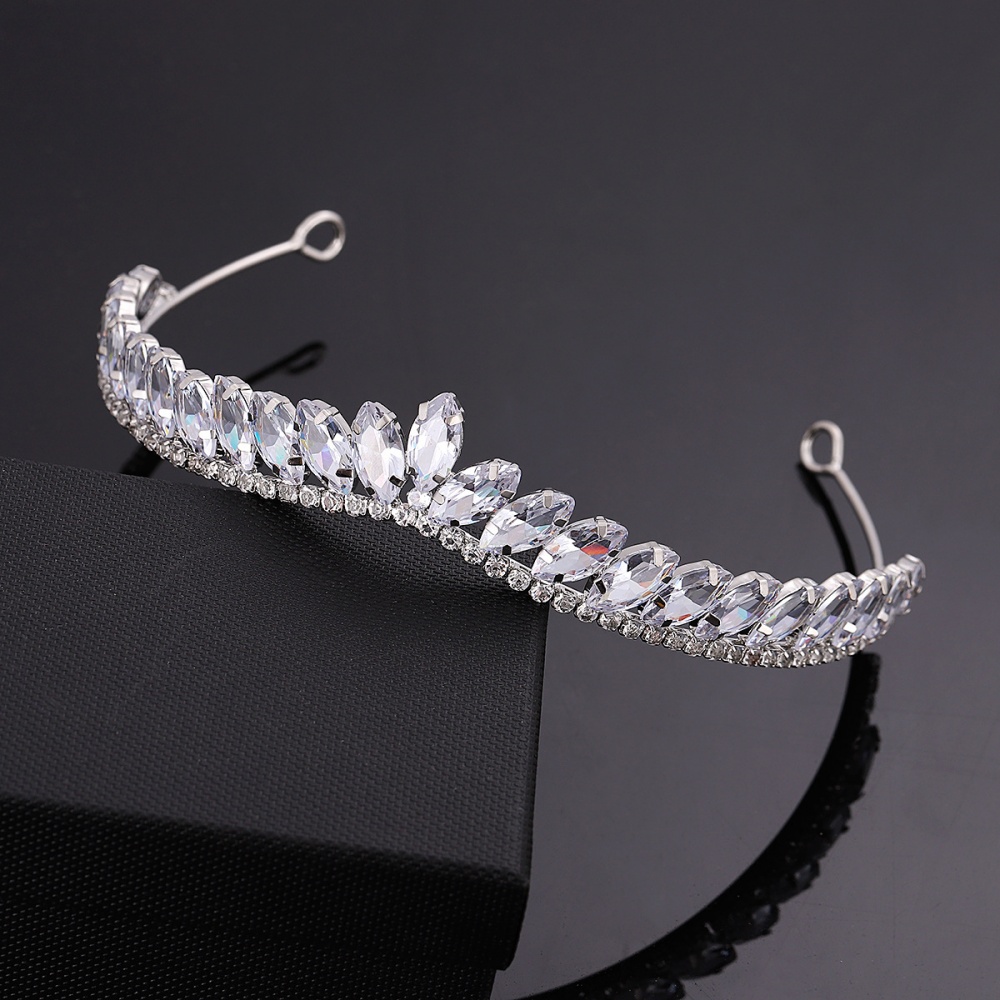 Minimalist Crystal Wedding Hai - Women Accessories For Wedding review and price