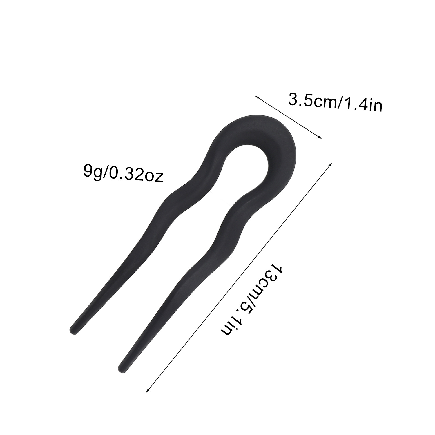 1/4pcs Simple Frosted U-Shaped - Women Accessories Trending review and price