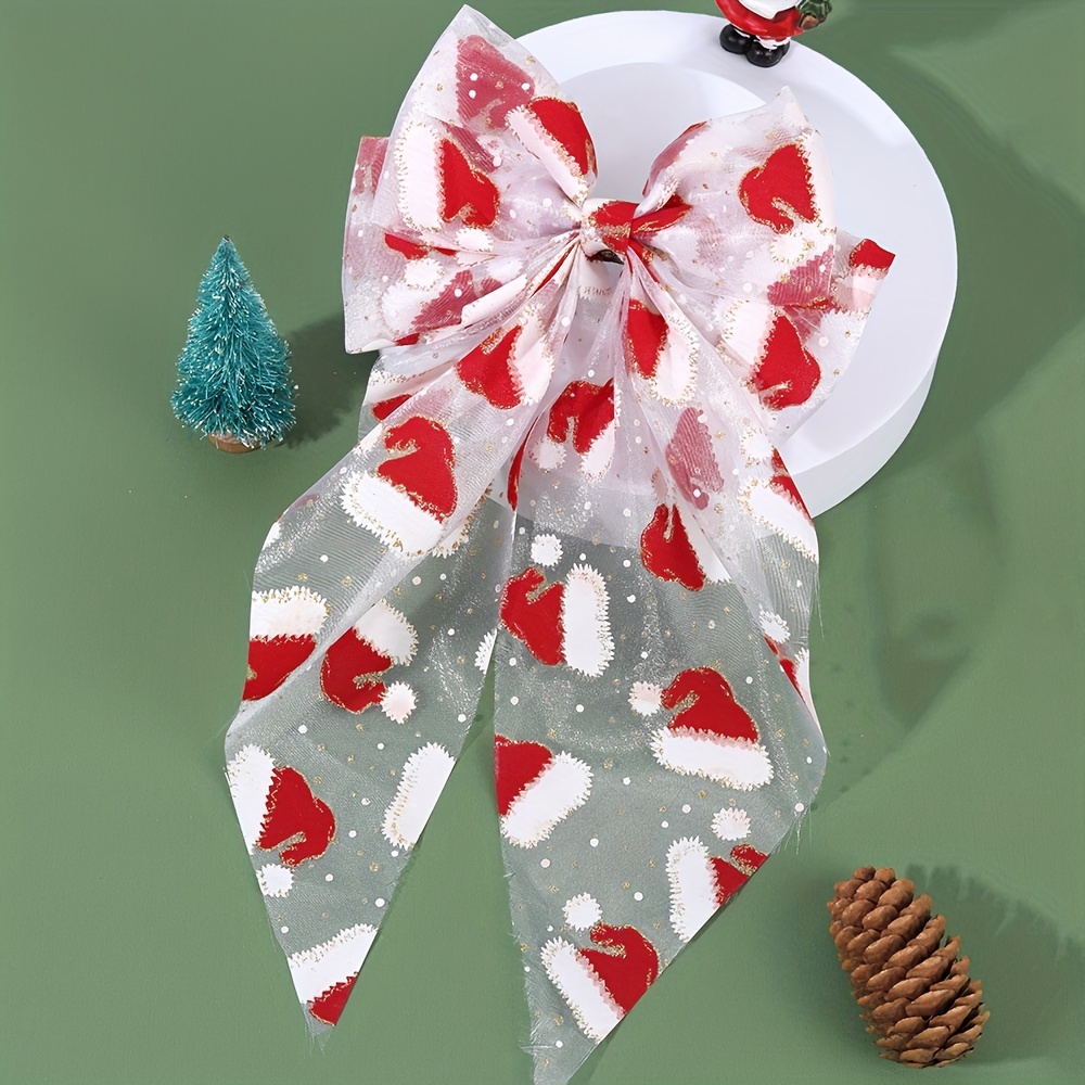 1 piece Christmas tulle bow ha - Women'S Essential Accessories review and price