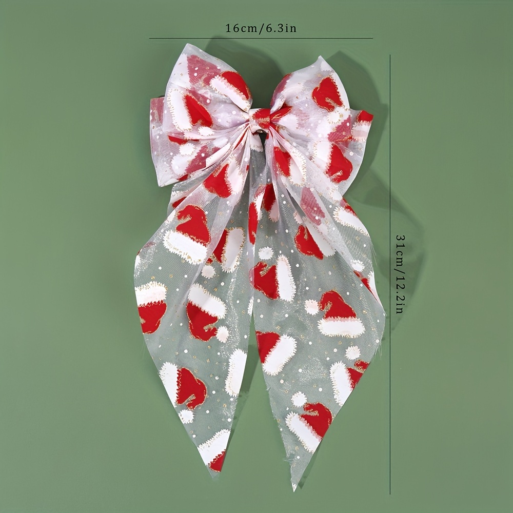 1 piece Christmas tulle bow ha - Women'S Essential Accessories review and price